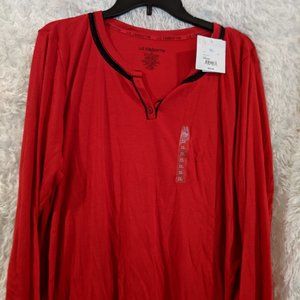 Long Sleeve Pajama Tee XL NWT
